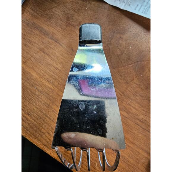 Vintage Ekco Hand Pastry/Dough Chromium Plt Blender w/Black Plastic Handle - USA - Picture 7 of 8